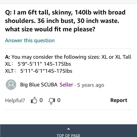 Scubapro Full Length Wetsuit 3/2mm XL - Picture 8 of 8